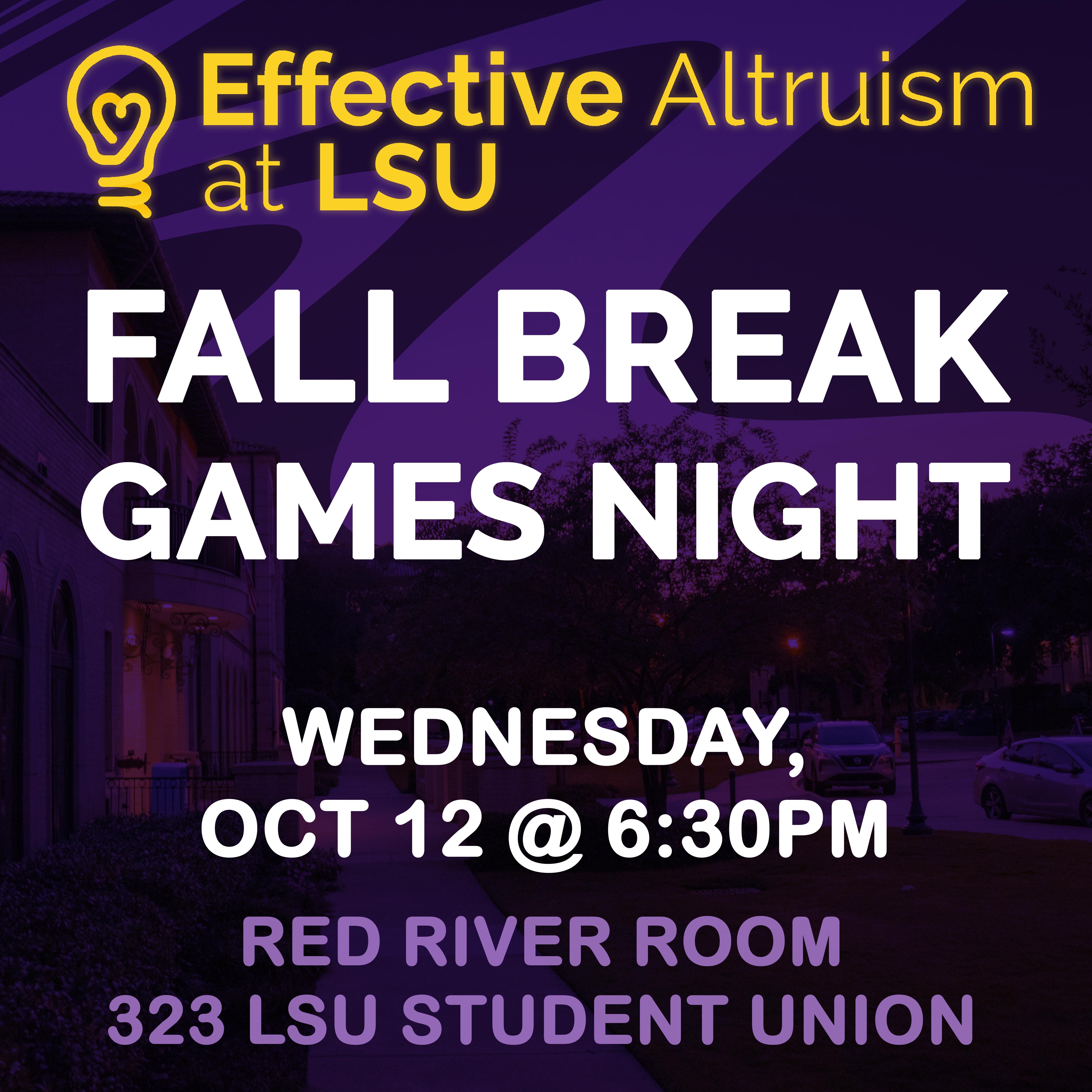 Games Night Advertisement